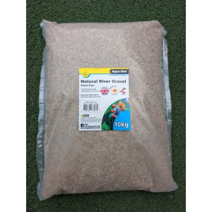 AquaOne Natural River Gravel 10kg Extra Fine