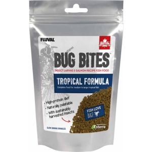 Fluval Bug Bites Tropical Gran 125g