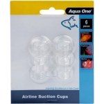 AquaOne Airline Suction cups 6 pack